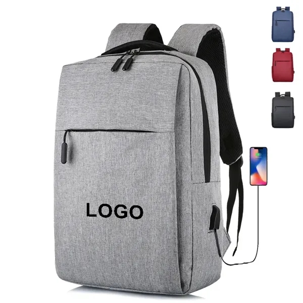 Tech-Friendly Laptop Backpack - Tech-Friendly Laptop Backpack - Image 0 of 4