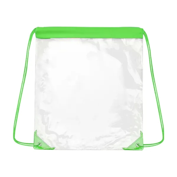 Clear Stadium Drawstring Backpack - Clear Stadium Drawstring Backpack - Image 26 of 26