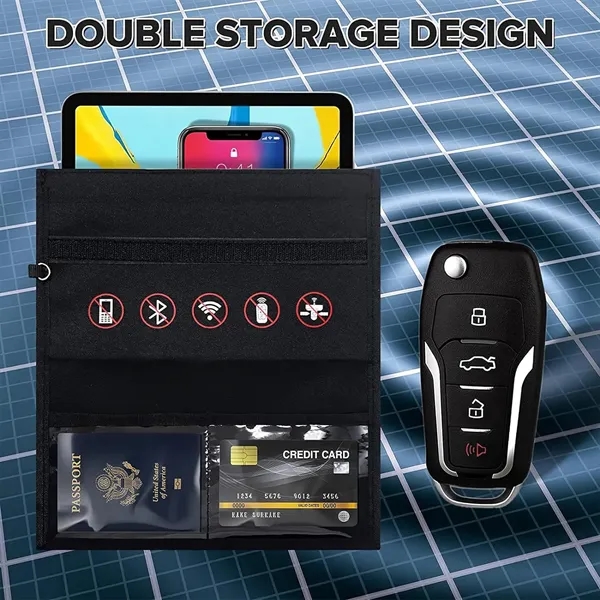 RFID Signal Blocking Bag For Privacy Protection, - RFID Signal Blocking Bag For Privacy Protection, - Image 1 of 2