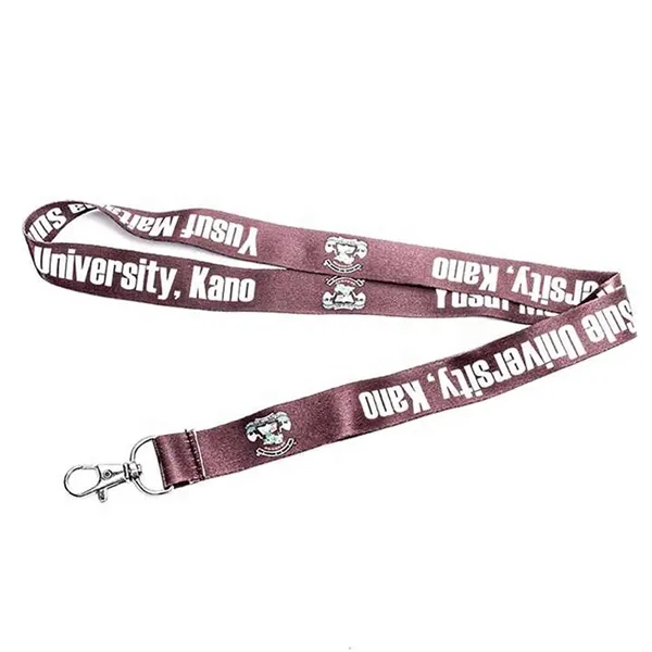 3/4" Full Color Dye Sublimation Lanyard - 3/4" Full Color Dye Sublimation Lanyard - Image 12 of 13