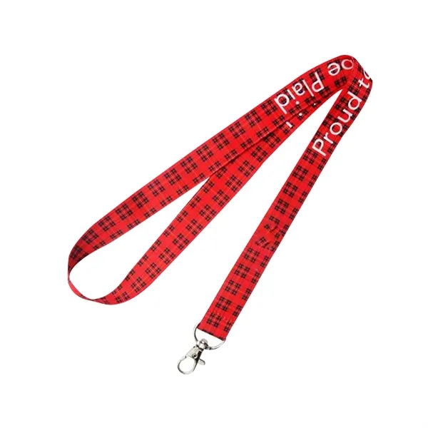 3/4" Full Color Dye Sublimation Lanyard - 3/4" Full Color Dye Sublimation Lanyard - Image 13 of 13