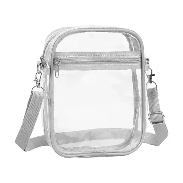 Clear Pvc Crossbody Purse Bag - Clear Pvc Crossbody Purse Bag - Image 18 of 20