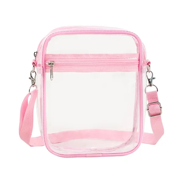 Clear Pvc Crossbody Purse Bag - Clear Pvc Crossbody Purse Bag - Image 19 of 20