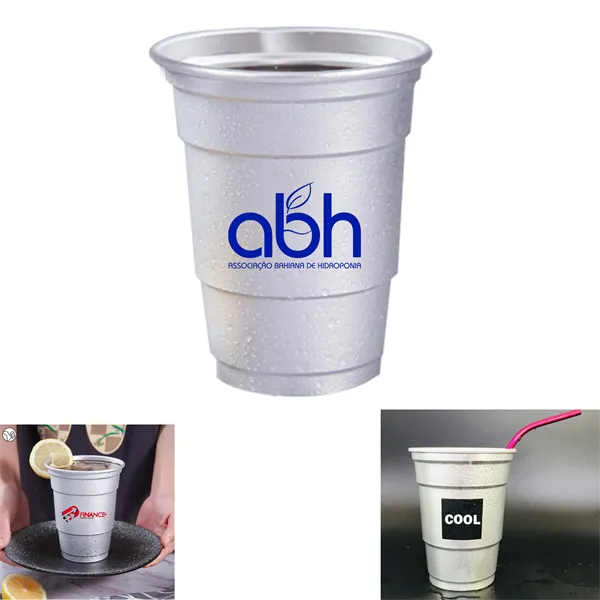 16 oz Stadium Aluminum Cup MOQ 100 pcs - 16 oz Stadium Aluminum Cup MOQ 100 pcs - Image 0 of 7