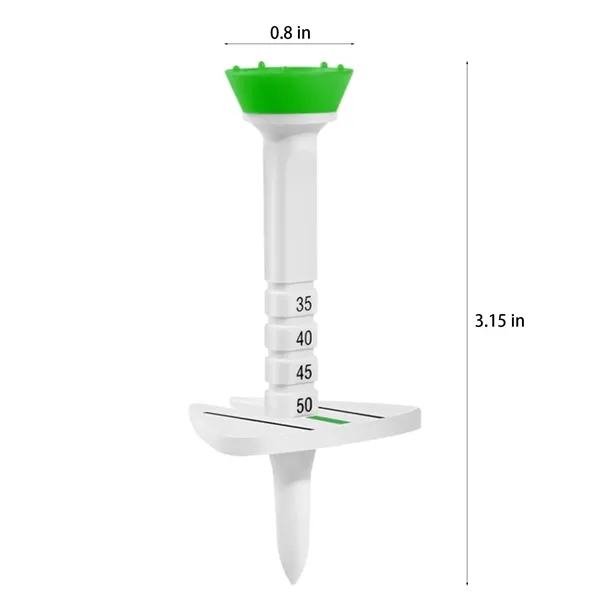 Adjustable Golf Tee with Alignment Aid In Stock - Adjustable Golf Tee with Alignment Aid In Stock - Image 1 of 10