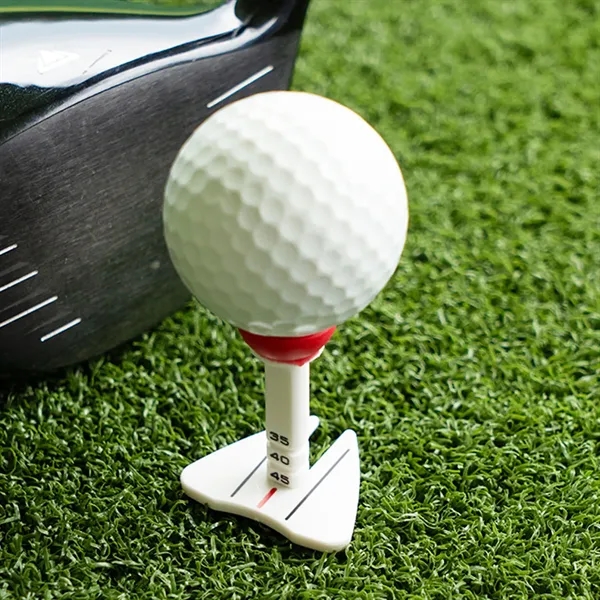 Adjustable Golf Tee with Alignment Aid In Stock - Adjustable Golf Tee with Alignment Aid In Stock - Image 7 of 10