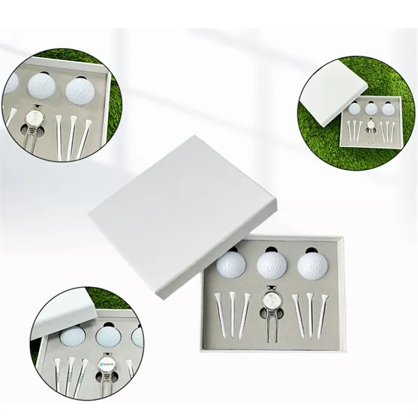 Personalized Gift Set with Golf Tee Putting Green Fork - Personalized Gift Set with Golf Tee Putting Green Fork - Image 3 of 3