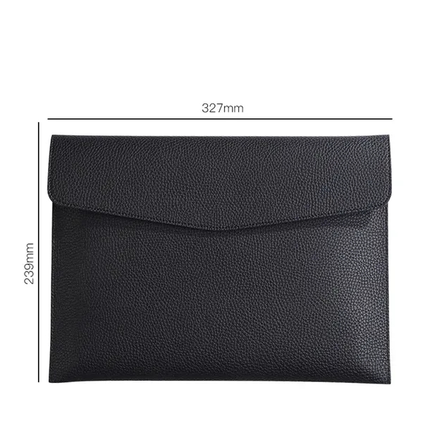 PU Leather A4 File Folder Document Holder - PU Leather A4 File Folder Document Holder - Image 4 of 5
