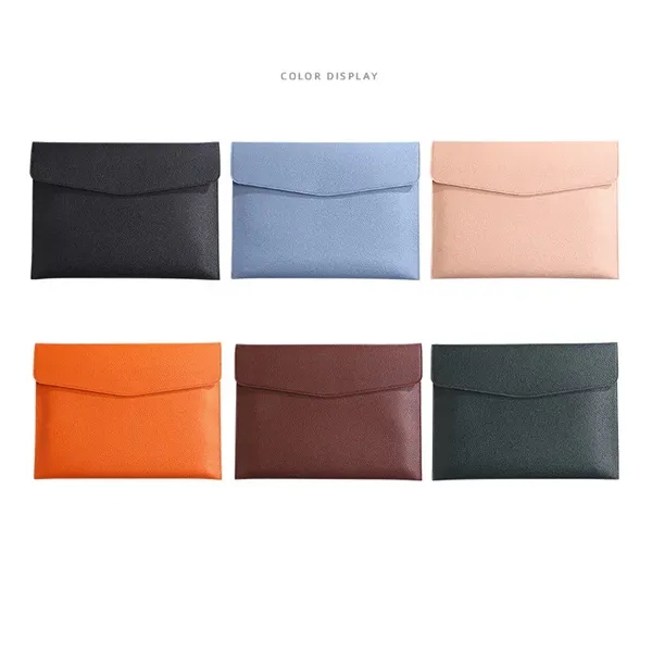 PU Leather A4 File Folder Document Holder - PU Leather A4 File Folder Document Holder - Image 5 of 5