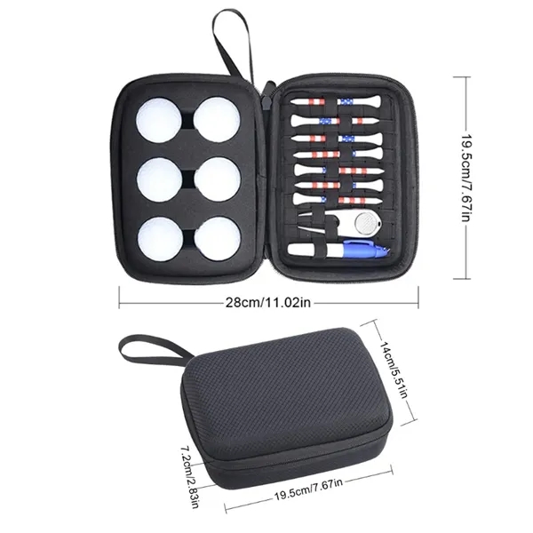 Golf Storage Case for 6 Balls Accessories In Stock - Golf Storage Case for 6 Balls Accessories In Stock - Image 1 of 5