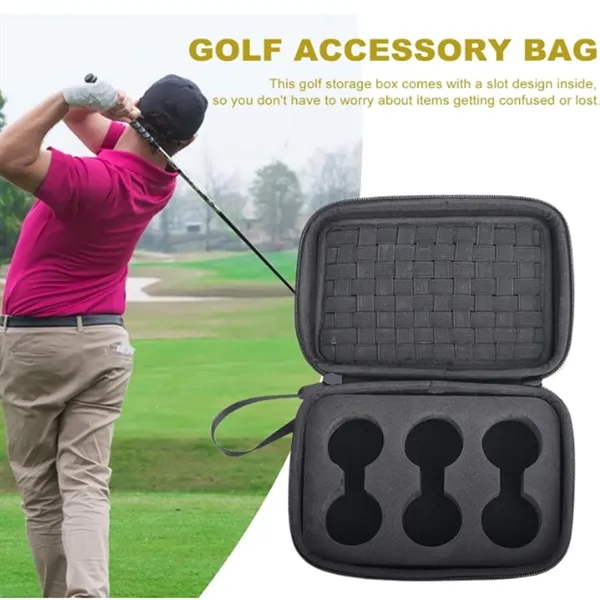 Golf Storage Case for 6 Balls Accessories In Stock - Golf Storage Case for 6 Balls Accessories In Stock - Image 4 of 5