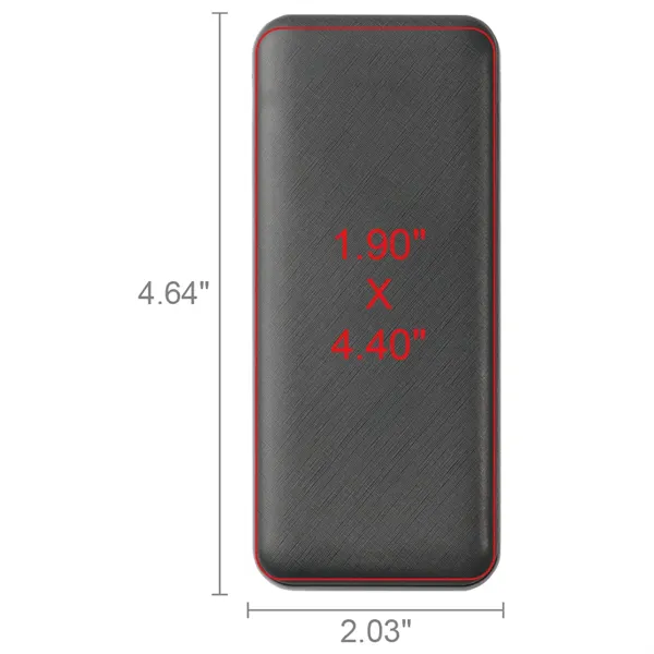 Janesville Mega 2.1 Fabric Texture Power Bank - Janesville Mega 2.1 Fabric Texture Power Bank - Image 8 of 10