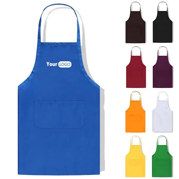 Polyester Kitchen Neck Hanging Work Apron - Polyester Kitchen Neck Hanging Work Apron - Image 0 of 9