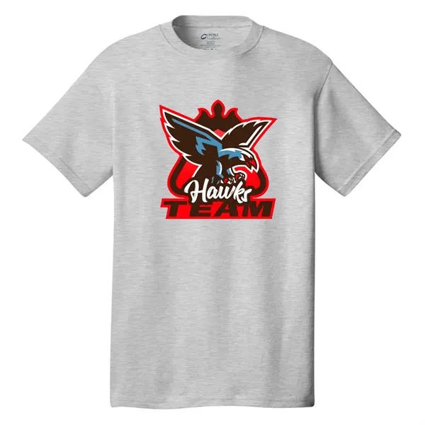 Port & Company® 5.4 Oz. 100% Core Cotton T-Shirt - Port & Company® 5.4 Oz. 100% Core Cotton T-Shirt - Image 0 of 45