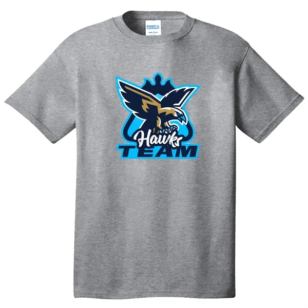 Port & Company® 5.4 Oz. 100% Core Cotton T-Shirt - Port & Company® 5.4 Oz. 100% Core Cotton T-Shirt - Image 3 of 45