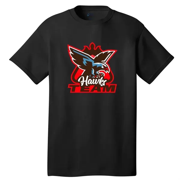 Port & Company® 5.4 Oz. 100% Core Cotton T-Shirt - Port & Company® 5.4 Oz. 100% Core Cotton T-Shirt - Image 4 of 45