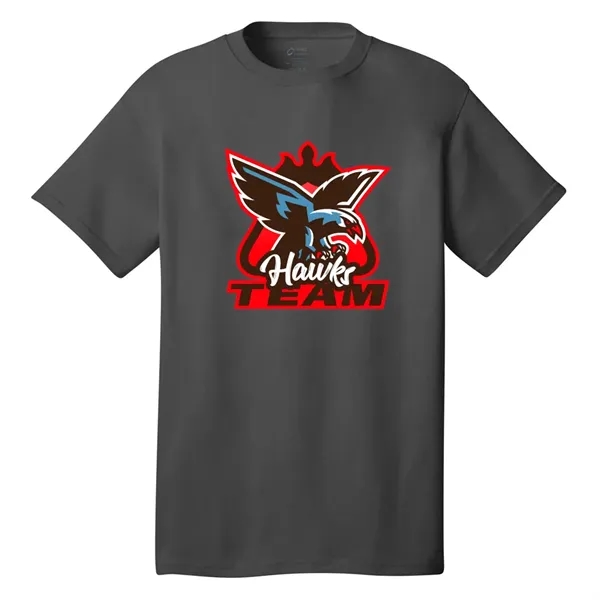 Port & Company® 5.4 Oz. 100% Core Cotton T-Shirt - Port & Company® 5.4 Oz. 100% Core Cotton T-Shirt - Image 6 of 45