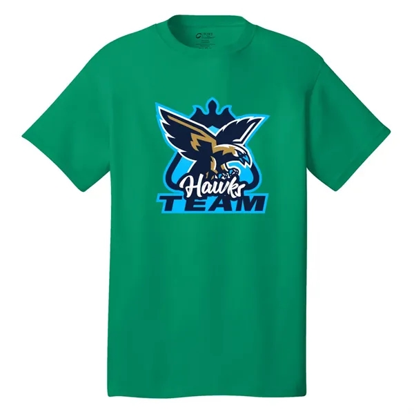 Port & Company® 5.4 Oz. 100% Core Cotton T-Shirt - Port & Company® 5.4 Oz. 100% Core Cotton T-Shirt - Image 18 of 45