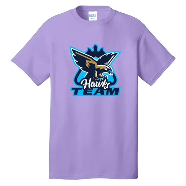 Port & Company® 5.4 Oz. 100% Core Cotton T-Shirt - Port & Company® 5.4 Oz. 100% Core Cotton T-Shirt - Image 20 of 45