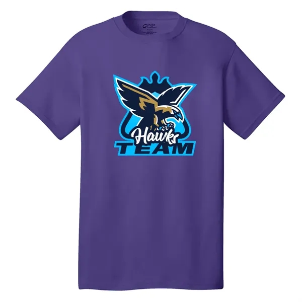 Port & Company® 5.4 Oz. 100% Core Cotton T-Shirt - Port & Company® 5.4 Oz. 100% Core Cotton T-Shirt - Image 32 of 45