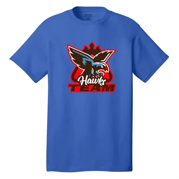 Port & Company® 5.4 Oz. 100% Core Cotton T-Shirt - Port & Company® 5.4 Oz. 100% Core Cotton T-Shirt - Image 36 of 45