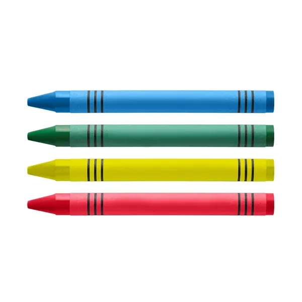Painted canvas tote bag 6 crayons - Painted canvas tote bag 6 crayons - Image 9 of 11