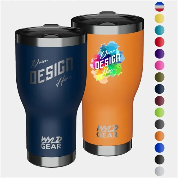 30 oz Wyld Gear® Stainless Steel Vacuum Insulated Tumbler