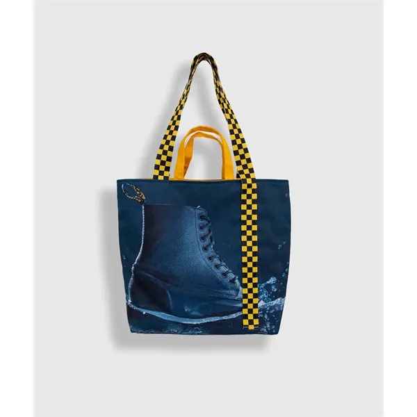 Sublimated Mono Strap Tote Bag - Sublimated Mono Strap Tote Bag - Image 0 of 2