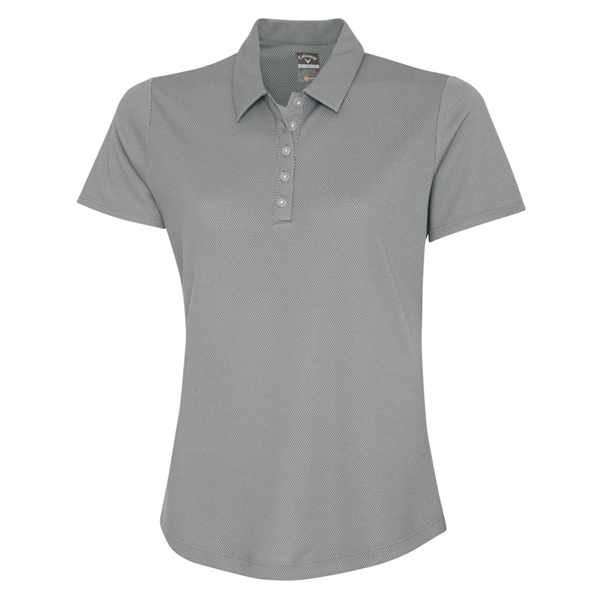 CALLAWAY BIRDSEYE LADIES' POLO - CALLAWAY BIRDSEYE LADIES' POLO - Image 2 of 4