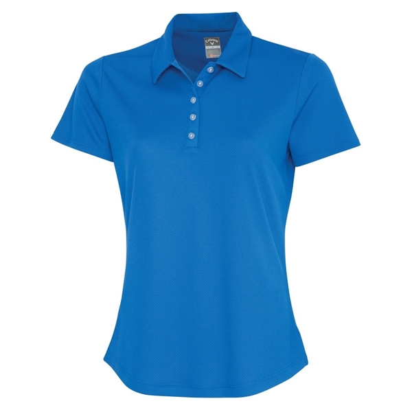 CALLAWAY BIRDSEYE LADIES' POLO - CALLAWAY BIRDSEYE LADIES' POLO - Image 0 of 4
