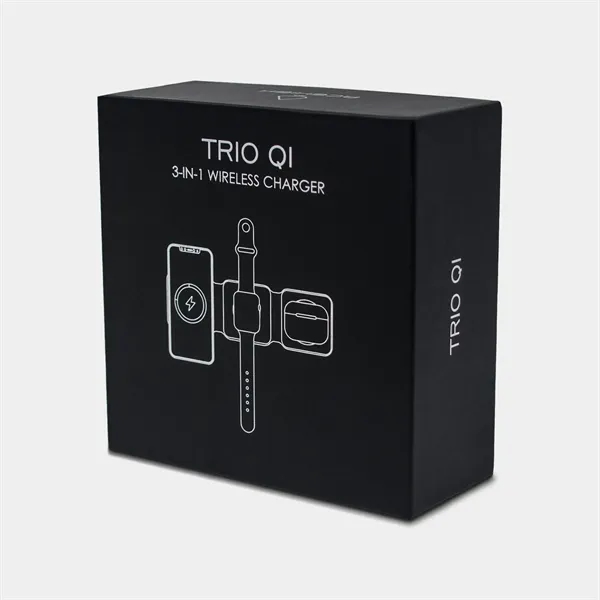 Trio - 3-in-1 compact travel charger - black - Trio - 3-in-1 compact travel charger - black - Image 3 of 3