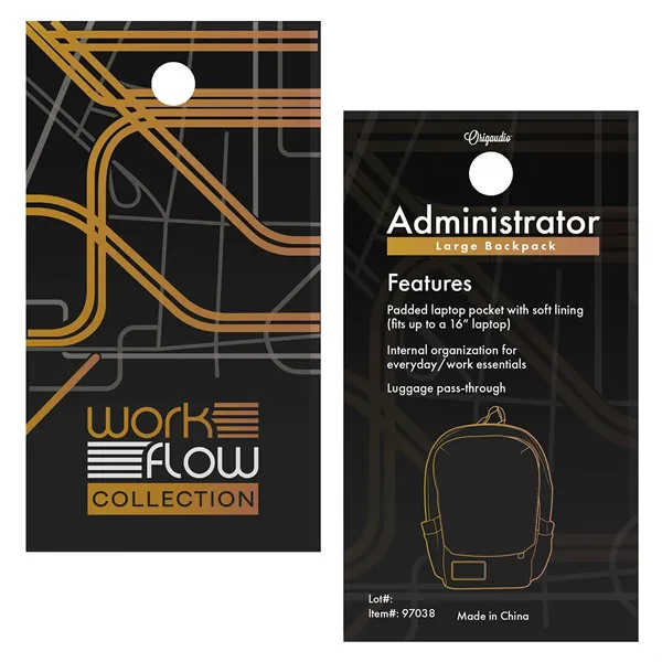 Workflow Administrator Large Backpack - Workflow Administrator Large Backpack - Image 11 of 11