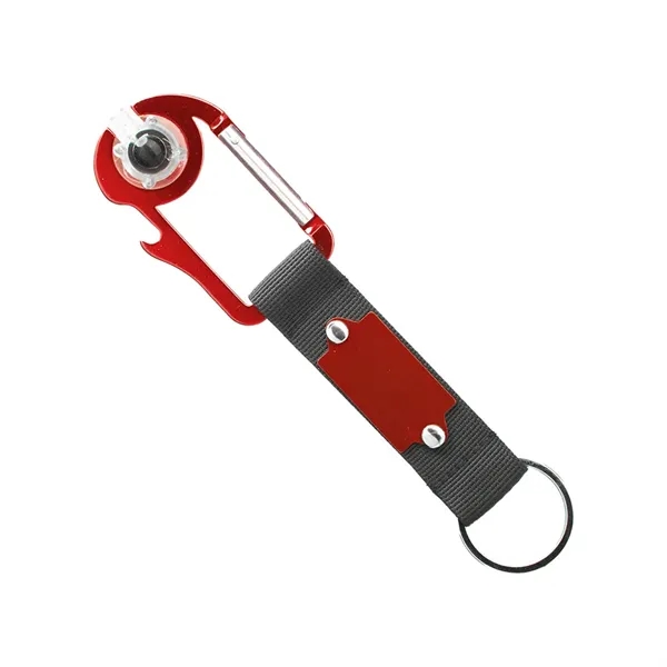 Clip & Sip Carabiner Bottle Opener Key Light - Clip & Sip Carabiner Bottle Opener Key Light - Image 6 of 6