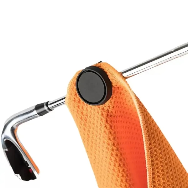 Magnetic Microfiber Golf Towel with Clip - Magnetic Microfiber Golf Towel with Clip - Image 3 of 4
