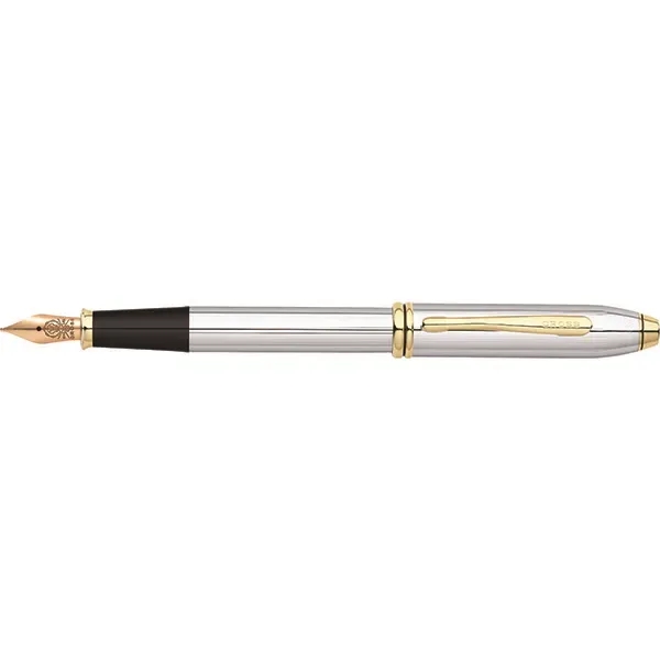 Cross Townsend® Medalist® Polished Chrome Fountain Pen - Cross Townsend® Medalist® Polished Chrome Fountain Pen - Image 0 of 1