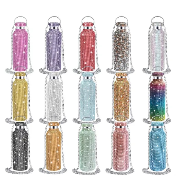 25Oz Bling Water Bottle - 25Oz Bling Water Bottle - Image 0 of 37
