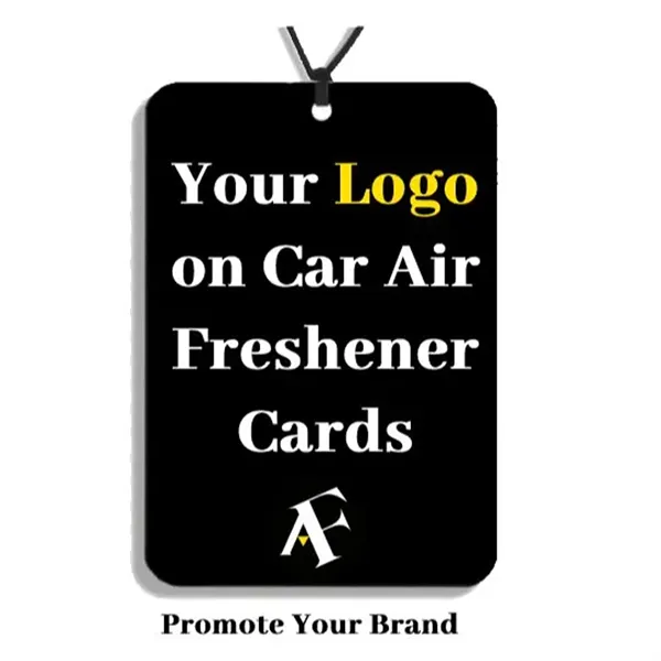 Customized Car Air Freshener Cards for Business Promotion - Customized Car Air Freshener Cards for Business Promotion - Image 0 of 3