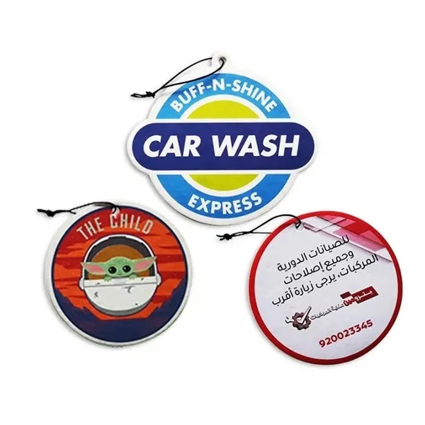 Customized Car Air Freshener Cards for Business Promotion - Customized Car Air Freshener Cards for Business Promotion - Image 1 of 3