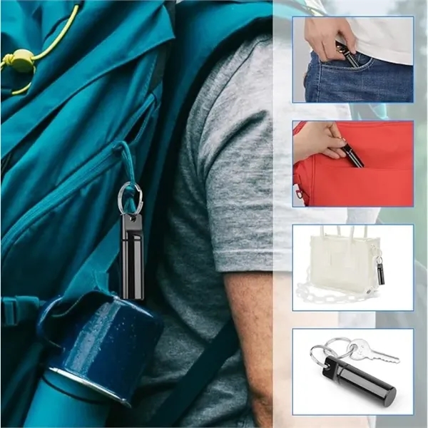 Wholesale Aluminum Pill Box Keychain Travel Medicine Holder - Wholesale Aluminum Pill Box Keychain Travel Medicine Holder - Image 5 of 5