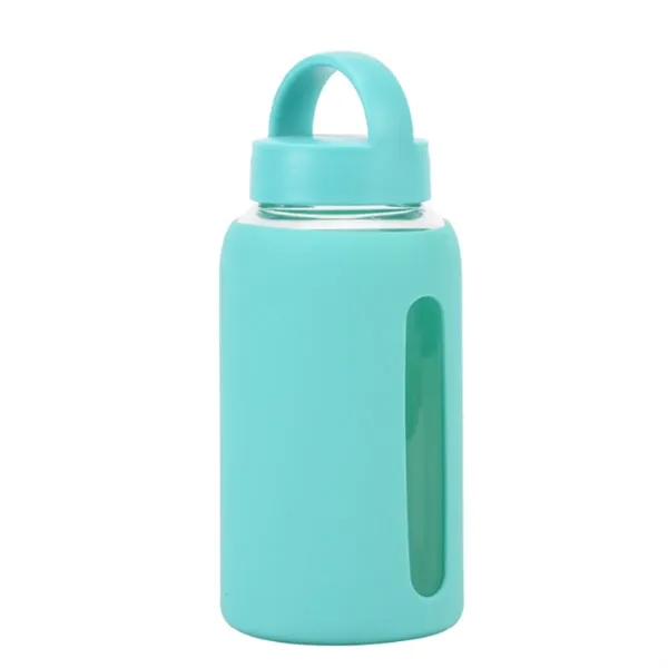 Silicone Wrapped Glass Water Bottle - Silicone Wrapped Glass Water Bottle - Image 2 of 2