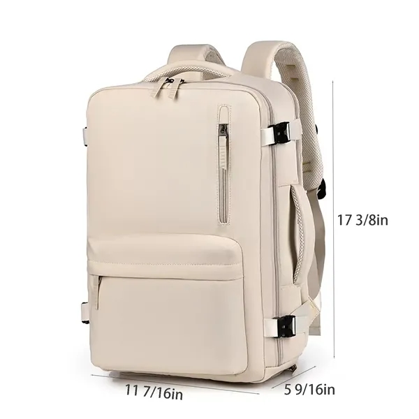 Lightweight Sleek Travel High Tech Laptop Backpack - Lightweight Sleek Travel High Tech Laptop Backpack - Image 1 of 4