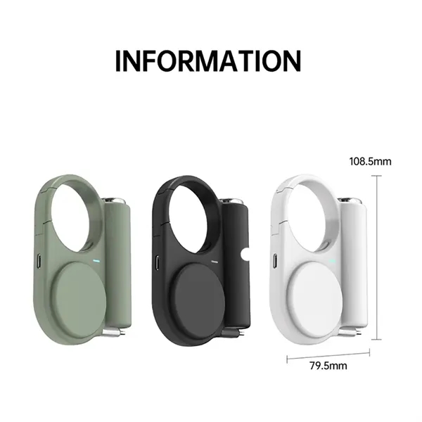 Charge On The Go Built In Hook Wearable Mobile Battery - Charge On The Go Built In Hook Wearable Mobile Battery - Image 1 of 6