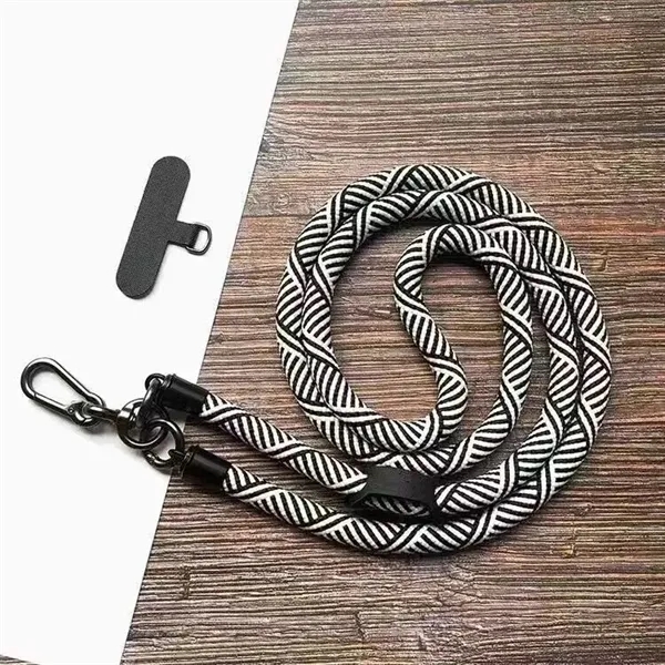 Adjustable Nylon Cell Phone Lanyard - Adjustable Nylon Cell Phone Lanyard - Image 0 of 6