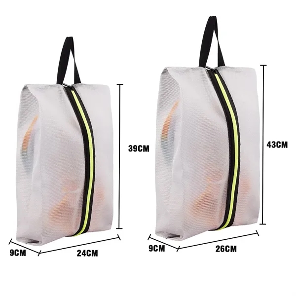 Portable Waterproof Black Large Capacity Travel Shoe Bag - Portable Waterproof Black Large Capacity Travel Shoe Bag - Image 1 of 6