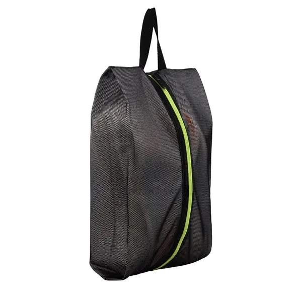 Portable Waterproof Black Large Capacity Travel Shoe Bag - Portable Waterproof Black Large Capacity Travel Shoe Bag - Image 3 of 6