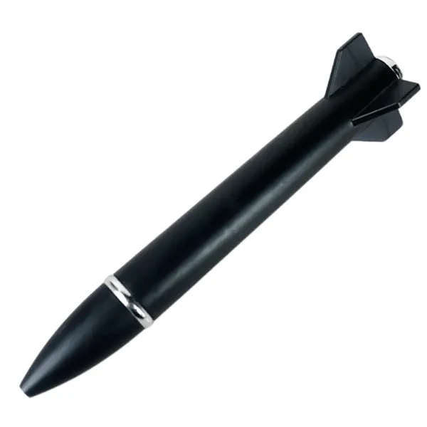 Mini Rocket Flashlight Rollerball Pens Black - Mini Rocket Flashlight Rollerball Pens Black - Image 4 of 4