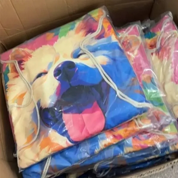 2 in 1 Foldable Microfiber Beach Towel Backpack - 2 in 1 Foldable Microfiber Beach Towel Backpack - Image 3 of 3