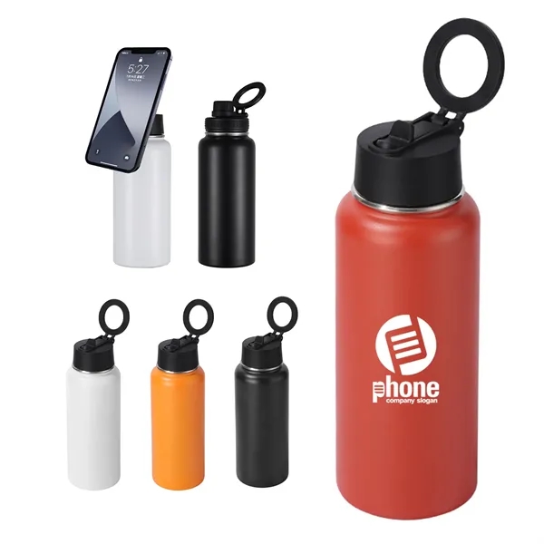 Magnetic Lid 304 Stainless Steel Vacuum Insulated Flask