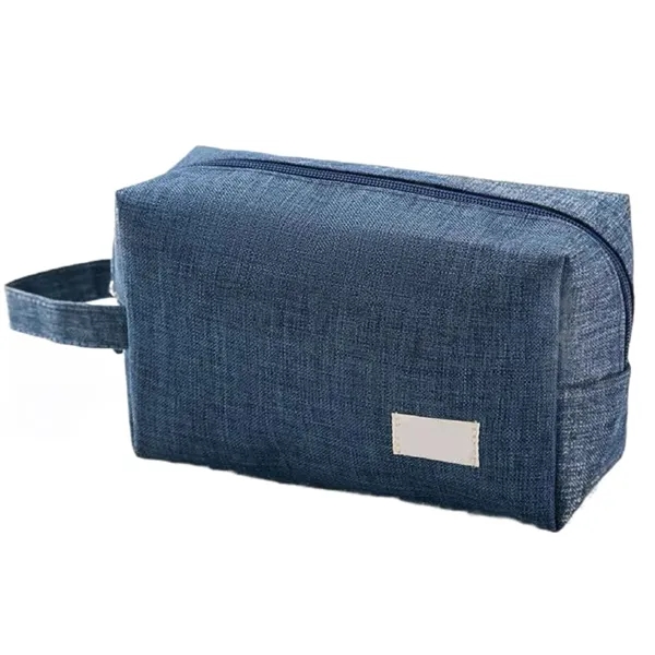 Cosmetic Large Nylon Makeup Traveling Toiletry Bag - Cosmetic Large Nylon Makeup Traveling Toiletry Bag - Image 2 of 6