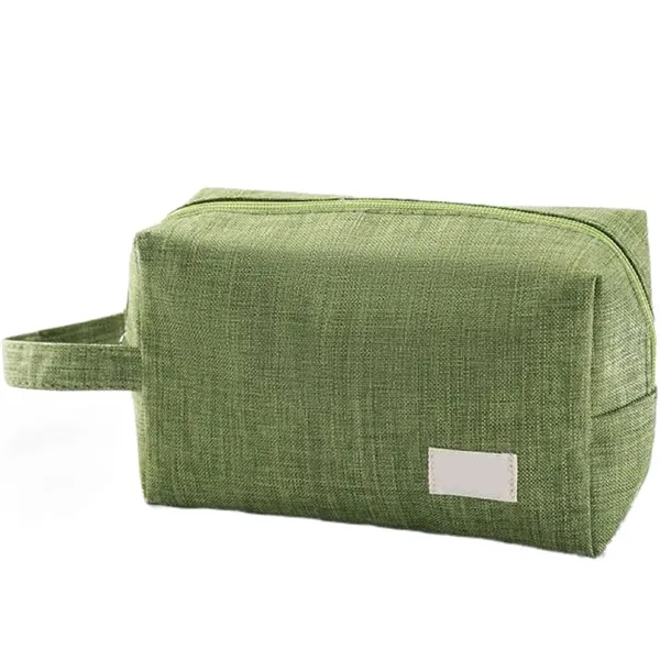 Cosmetic Large Nylon Makeup Traveling Toiletry Bag - Cosmetic Large Nylon Makeup Traveling Toiletry Bag - Image 6 of 6